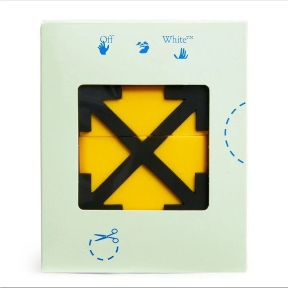 NIB Off-White (pick color) Arrow AirPods case unisex tech accessory - Picture 4 of 11